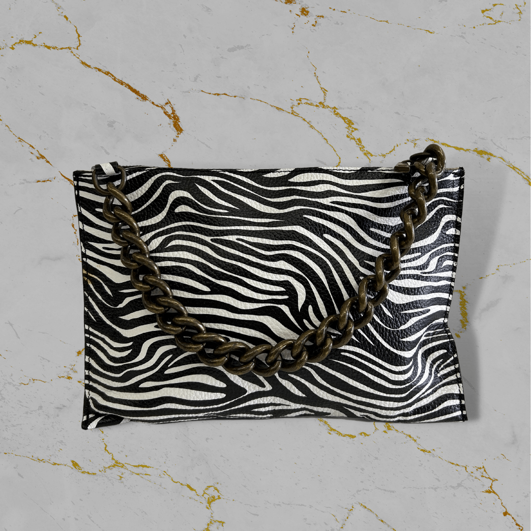 Animal print bag